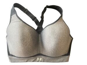 Under Armour High Impact Gray Heather Sports Bra 38D